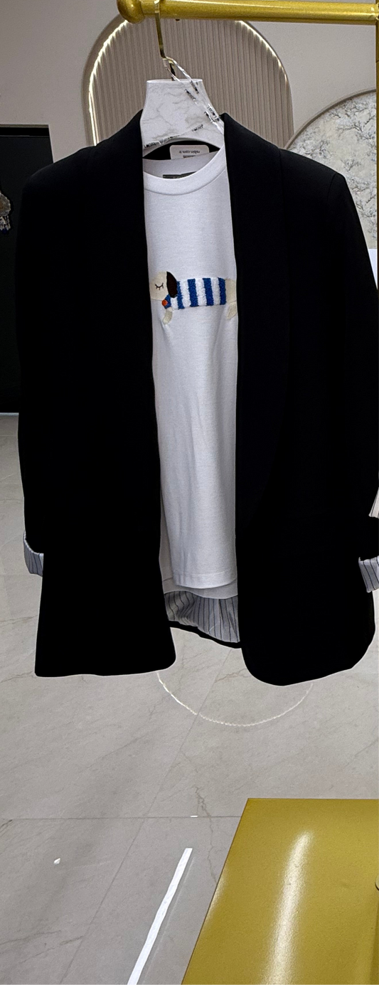 Plain Blazer Robin