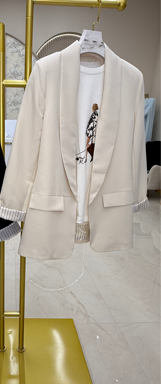 Plain Blazer Robin