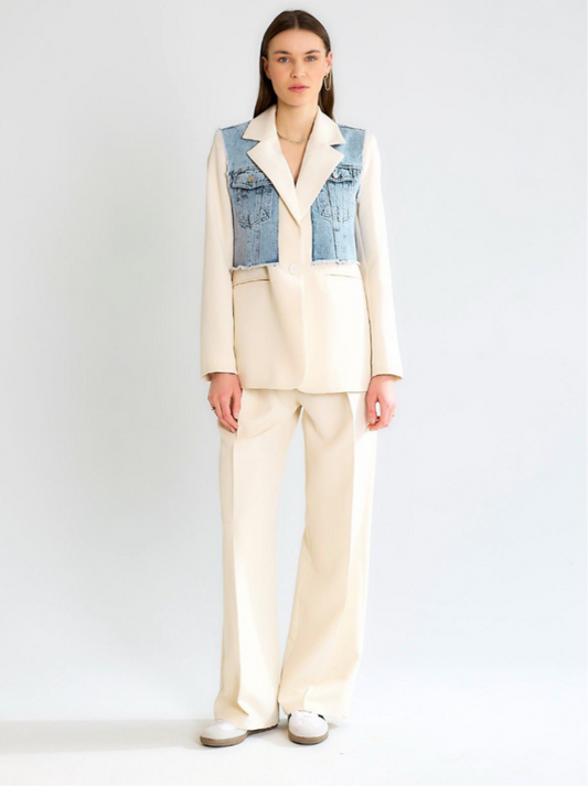 Jeans Blazer Set Robin